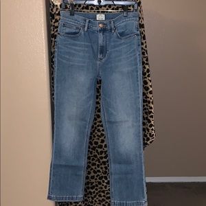 J Crew Billie Demi boot crop jeans size 28